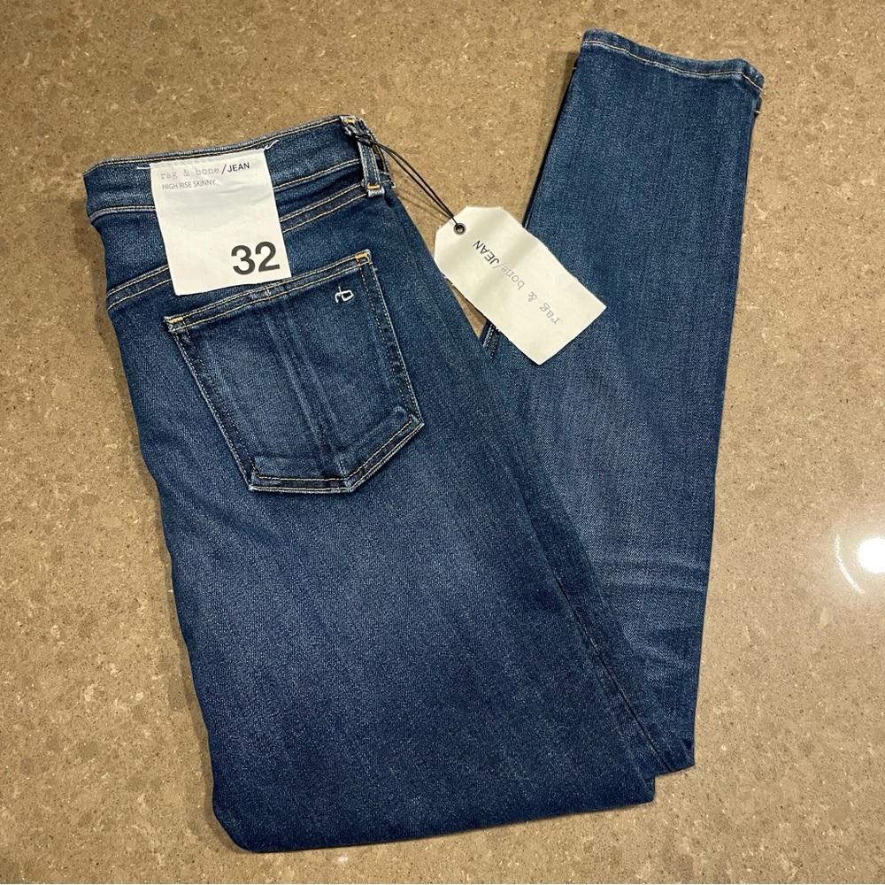 Rag & Bone high rise skinny jeans